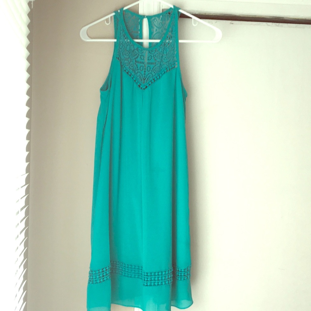 ❗️PRICE DROPPED❗️Beautiful Aqua Dress 👗